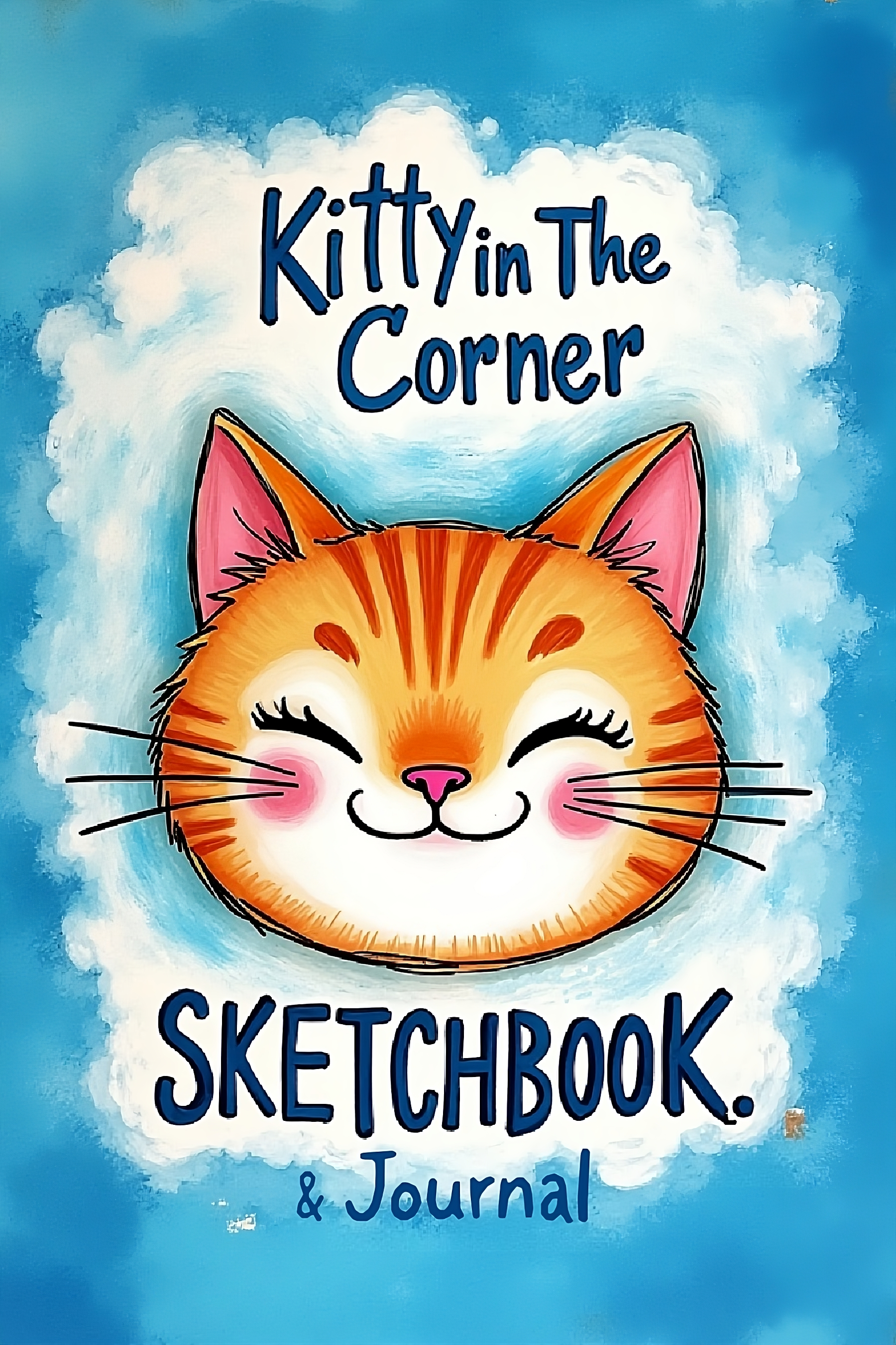 Kitty in the Corner Sketchbook & Journal cover